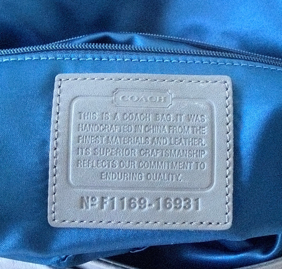 Gray Coach Kristin Medium Shoulder Bag 2011