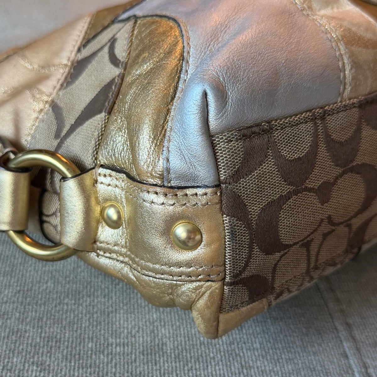 Coach Carly Patchwork