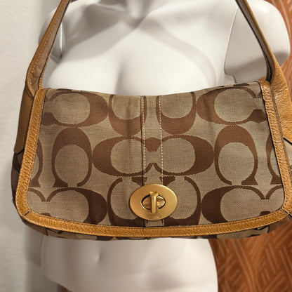 Coach Ergo Signature Canvas Shoulder Bag 2007