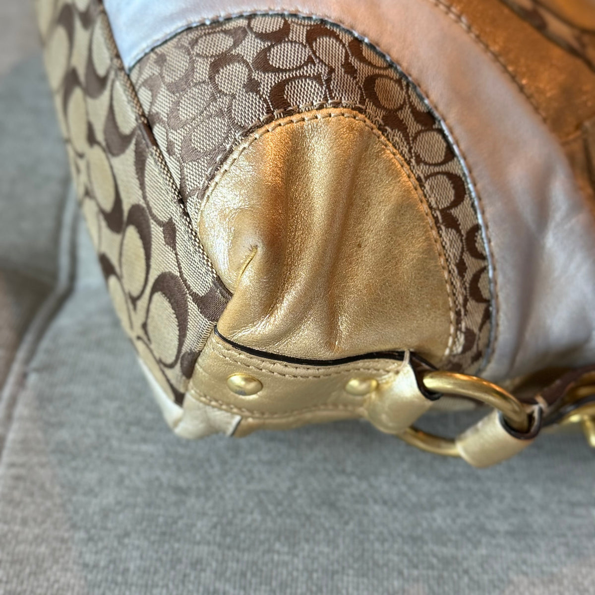 Coach Carly Patchwork