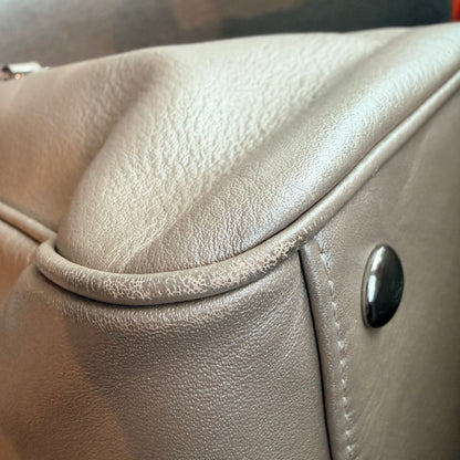 Coach Taylor Leather Satchel Champagne Metallic 2013