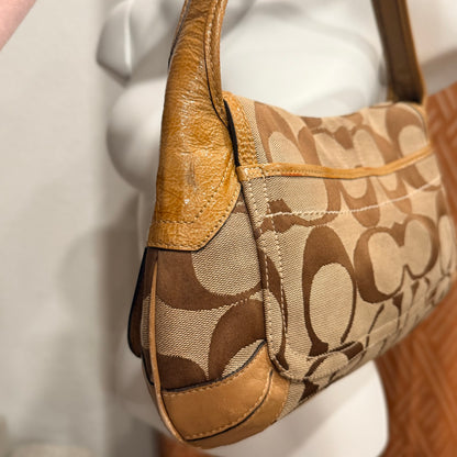 Coach Ergo Signature Canvas Shoulder Bag 2007
