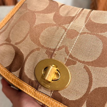 Coach Ergo Signature Canvas Shoulder Bag 2007