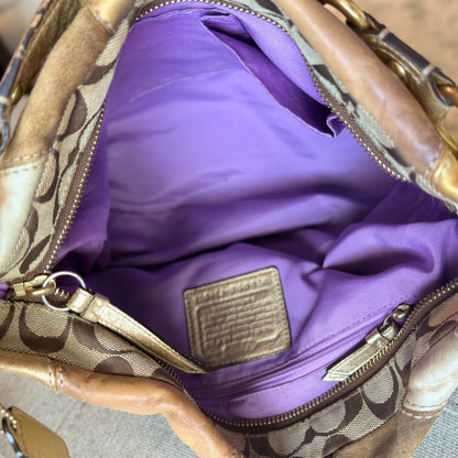 Coach Carly Patchwork