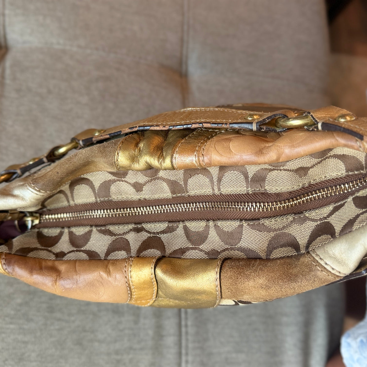 Coach Carly Patchwork