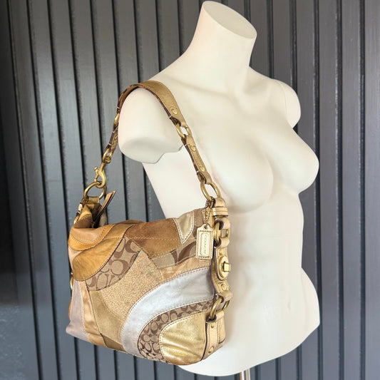 Coach Carly Patchwork