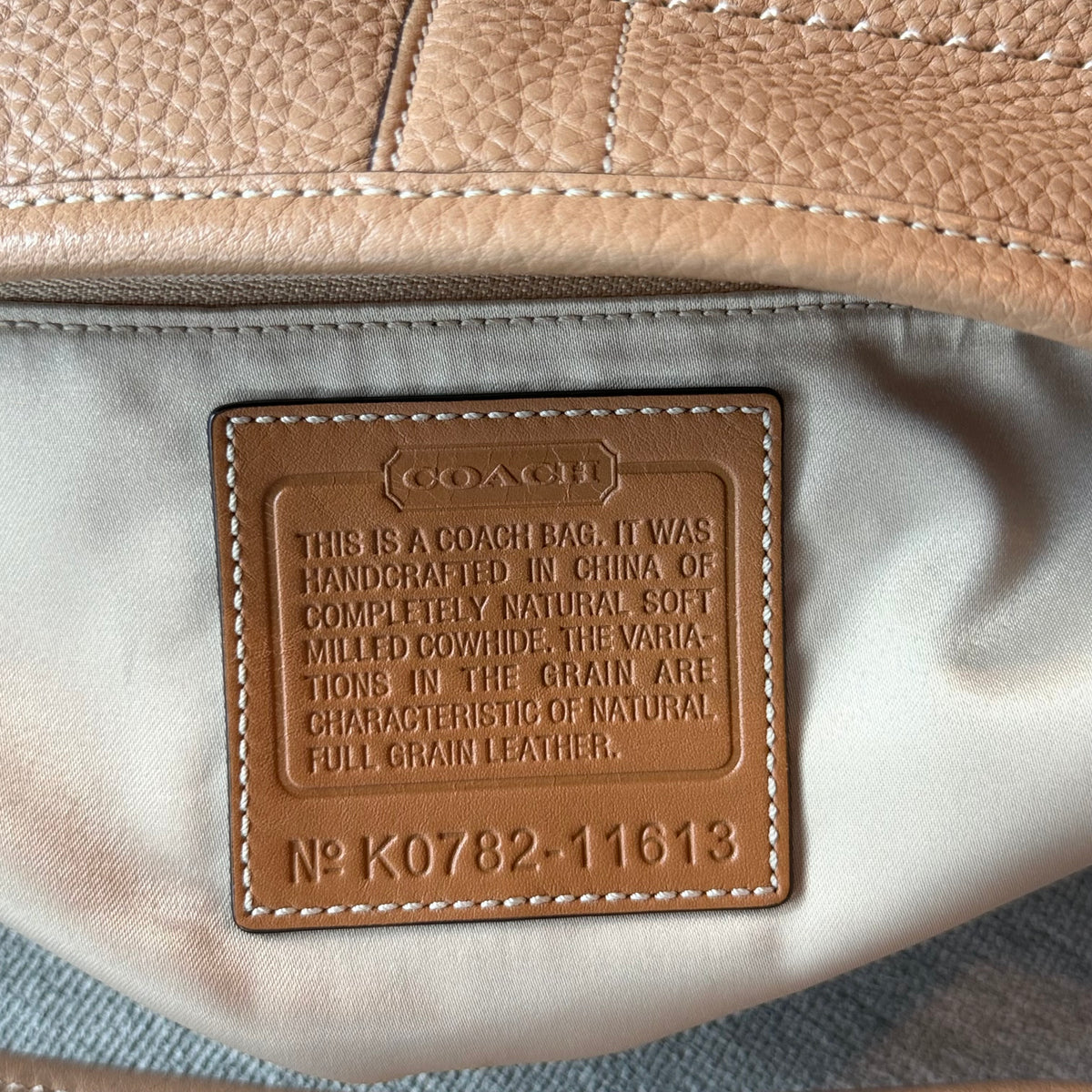 Extra Large Coach Ergo Hobo 2007