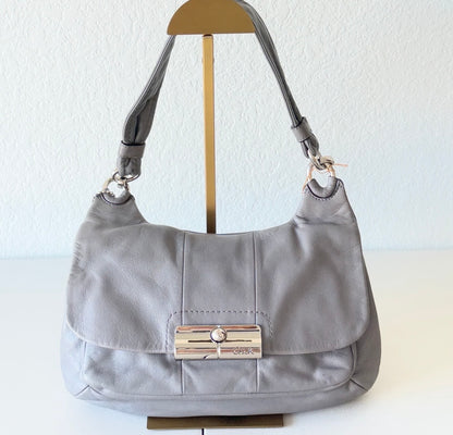 Gray Coach Kristin Medium Shoulder Bag 2011