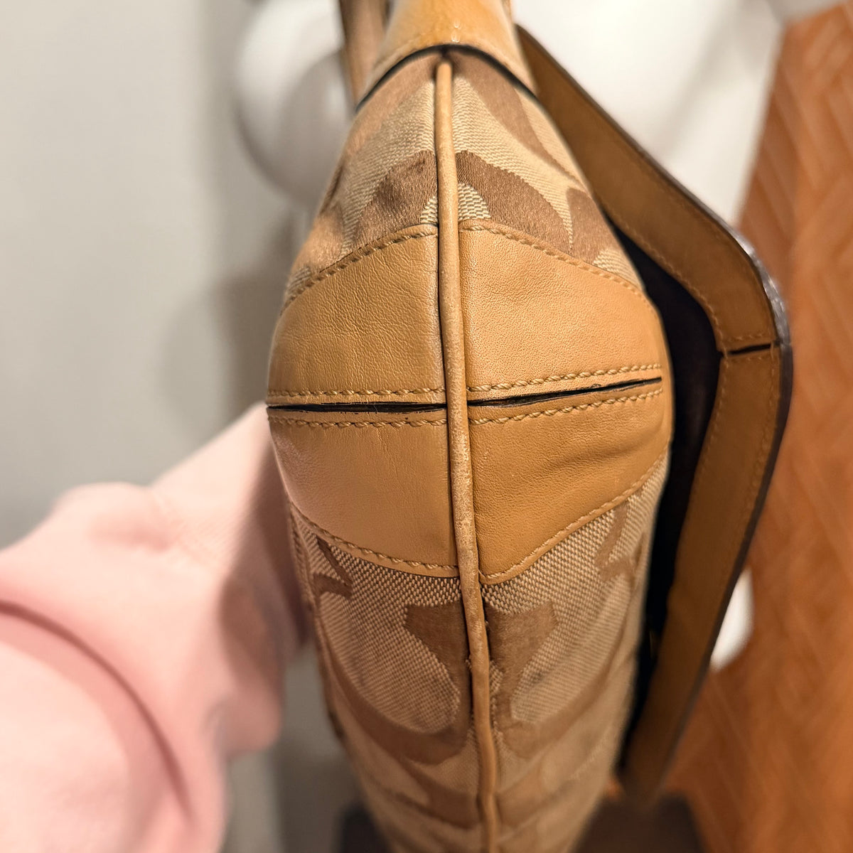 Coach Ergo Signature Canvas Shoulder Bag 2007