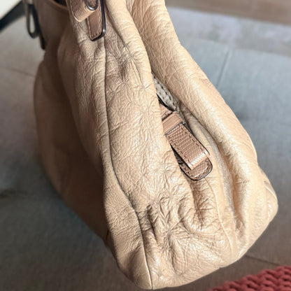Coach Madison Maggie Slouchy Leather Shoulder Bag  Cream with Gold Tone 2011